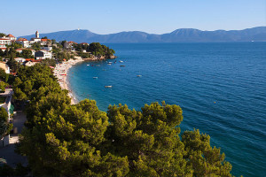 Kostel sv. Michaela, Gradac, Makarská riviéra, Chorvatsko